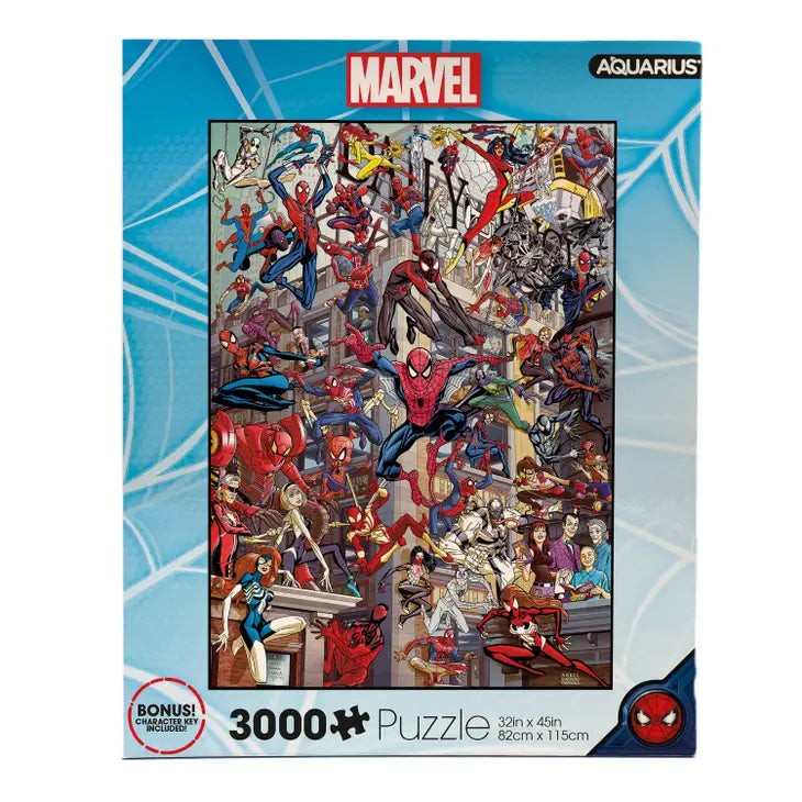 Marvel Spider-Man Heroes 3000pc Puzzle by Aquarius
