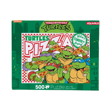 Load image into Gallery viewer, Teenage Mutant Ninja Turtles Pizza Time 500pc Puzzle by Aquarius
