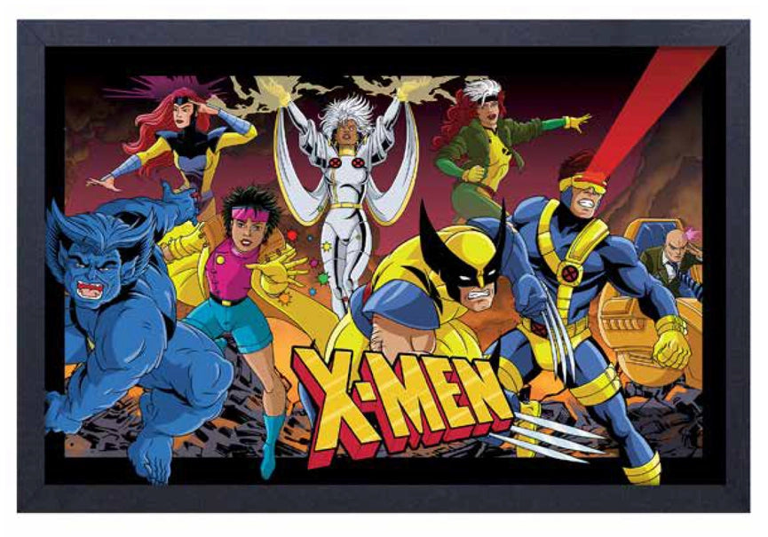 Marvel X-Men Group Framed Art Print