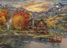 Load image into Gallery viewer, Thomas Kinkade A Perfect Fall Day 1000pc Puzzle
