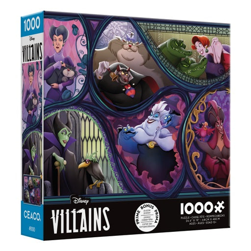 Disney Villains and Their Pets 1000pc Puzzle Ceaco