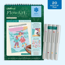 Load image into Gallery viewer, Winter Wonderland Dot-by-Letter Holiday FlowArt by Lifelines
