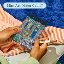 Load image into Gallery viewer, Frosted Village Dot-By-Letter Metallic Ink Mini FlowArt by Lifelines
