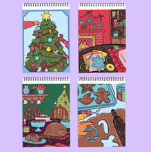 Load image into Gallery viewer, Home For the Holidays Color to Reveal Scented FlowArt by Lifelines

