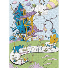 Load image into Gallery viewer, Dr. Suess Oh, The Places You&#39;ll Go 1000pc Puzzle by USAopoly
