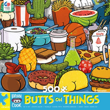 Load image into Gallery viewer, Butts on Things 500pc Puzzle by Ceaco
