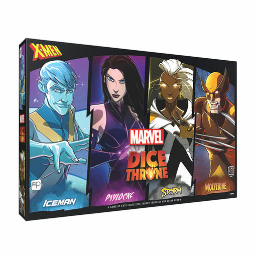 Marvel Dice Throne: X-Men: Iceman, Psylocke, Storm & Wolverine