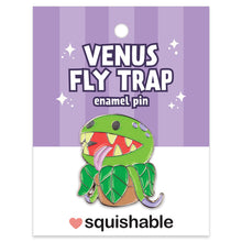 Load image into Gallery viewer, Venus Fly Trap Enamel Pin
