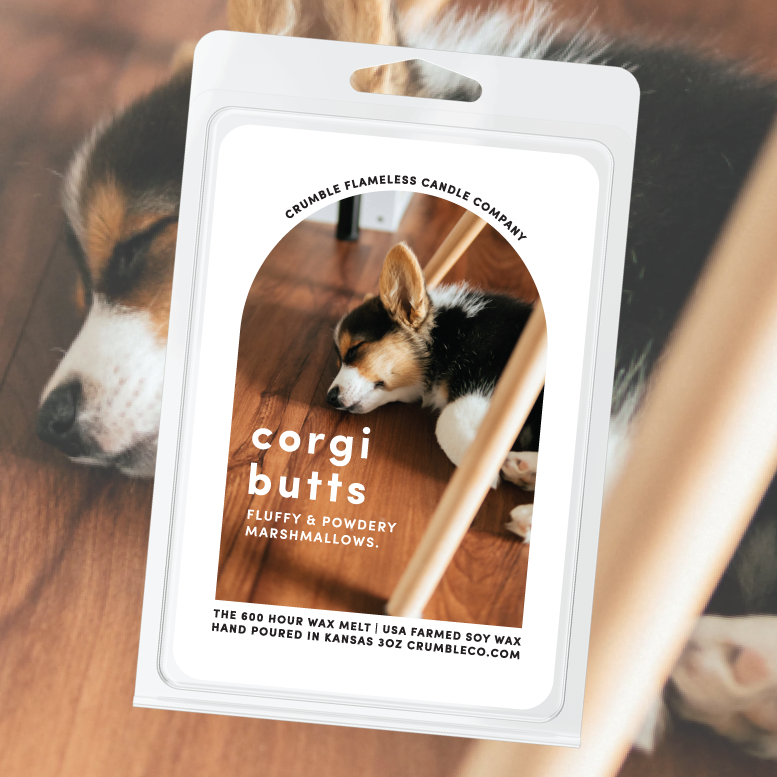 Corgi Butts Wax Melts by Crumble Co.