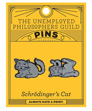 Load image into Gallery viewer, Schrödinger&#39;s Cat Enamel Pin Set
