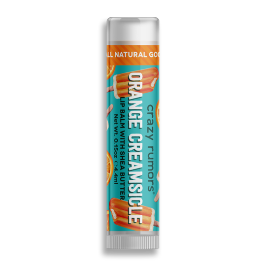 Orange Creamsicle 0.15oz Lip Balm by Crazy Rumors