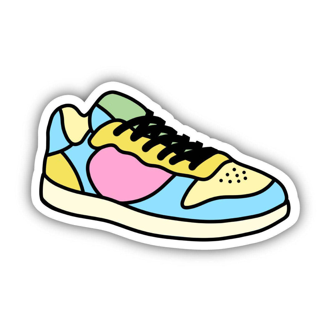 Multicolor Sneaker Aesthetic Vinyl Sticker