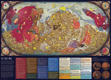 Load image into Gallery viewer, 1000pc The Planet Mars Map Puzzle by Cobble Hill
