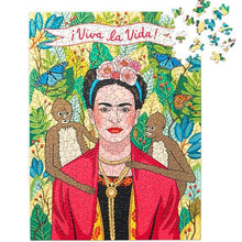 Load image into Gallery viewer, 500pc Frida Khalo Viva La Vida Puzzle
