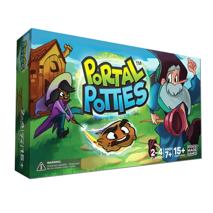 Portal Potties Card Game by Rookie Mage Games