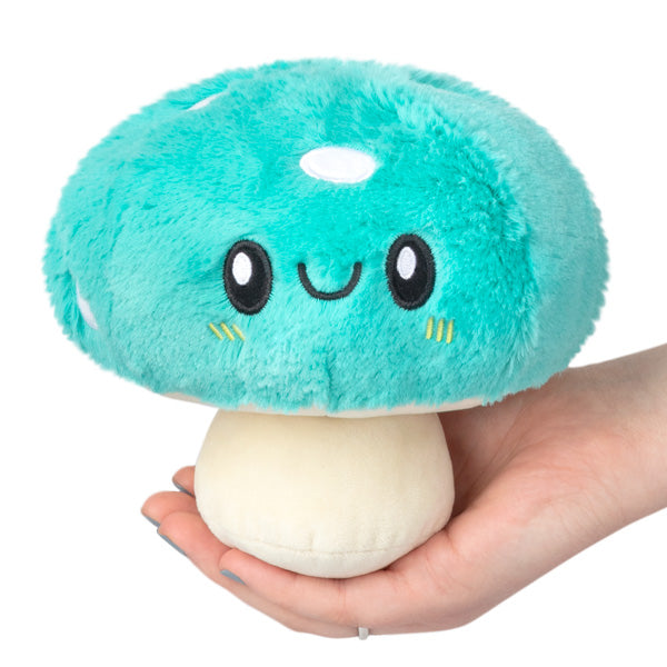 Turquoise Mushroom Snacker Squishable Plush