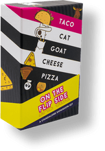 Load image into Gallery viewer, Taco Cat Goat Cheese Pizza On the Flip Side Card Game
